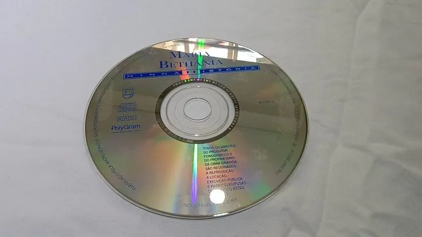 CD ORIGINAL MARIA BETHANIA MINHA HISTORIA - Foto 3