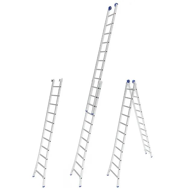 Escada Extensiva Mor 2x11 de alumínio