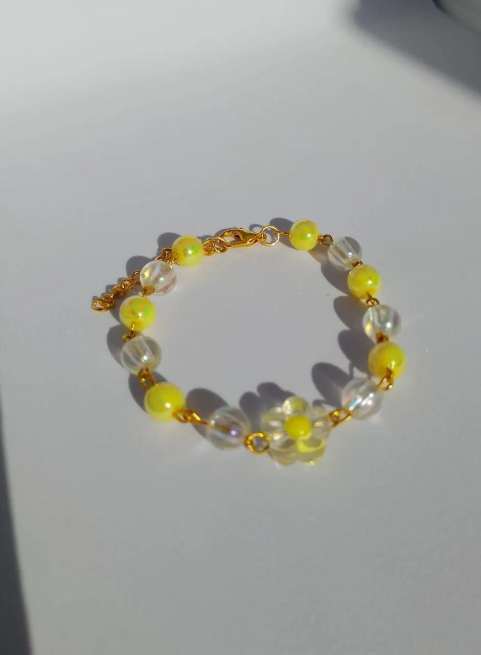 Pulseira amarela - Foto 2