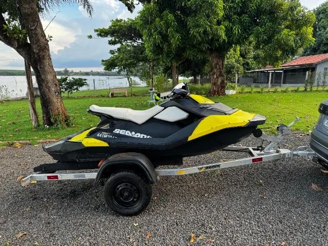 Jet Ski Sea?Doo Spark 90HP 3 lugares - 2015 - Completo + Carretinha - Foto 5
