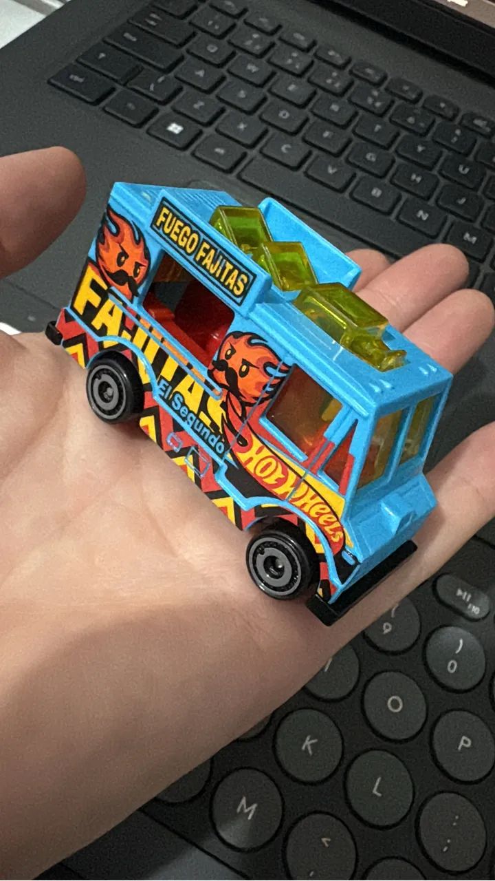 Hot Wheels Quick Bite Fajitas Azul 