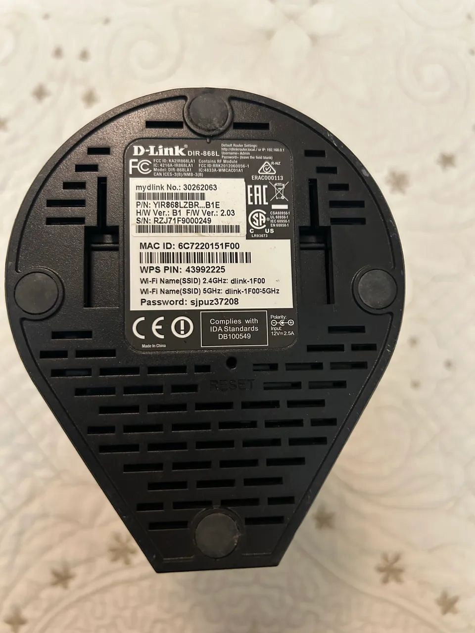 Roteador dlink Dir-868L453825025373655043
