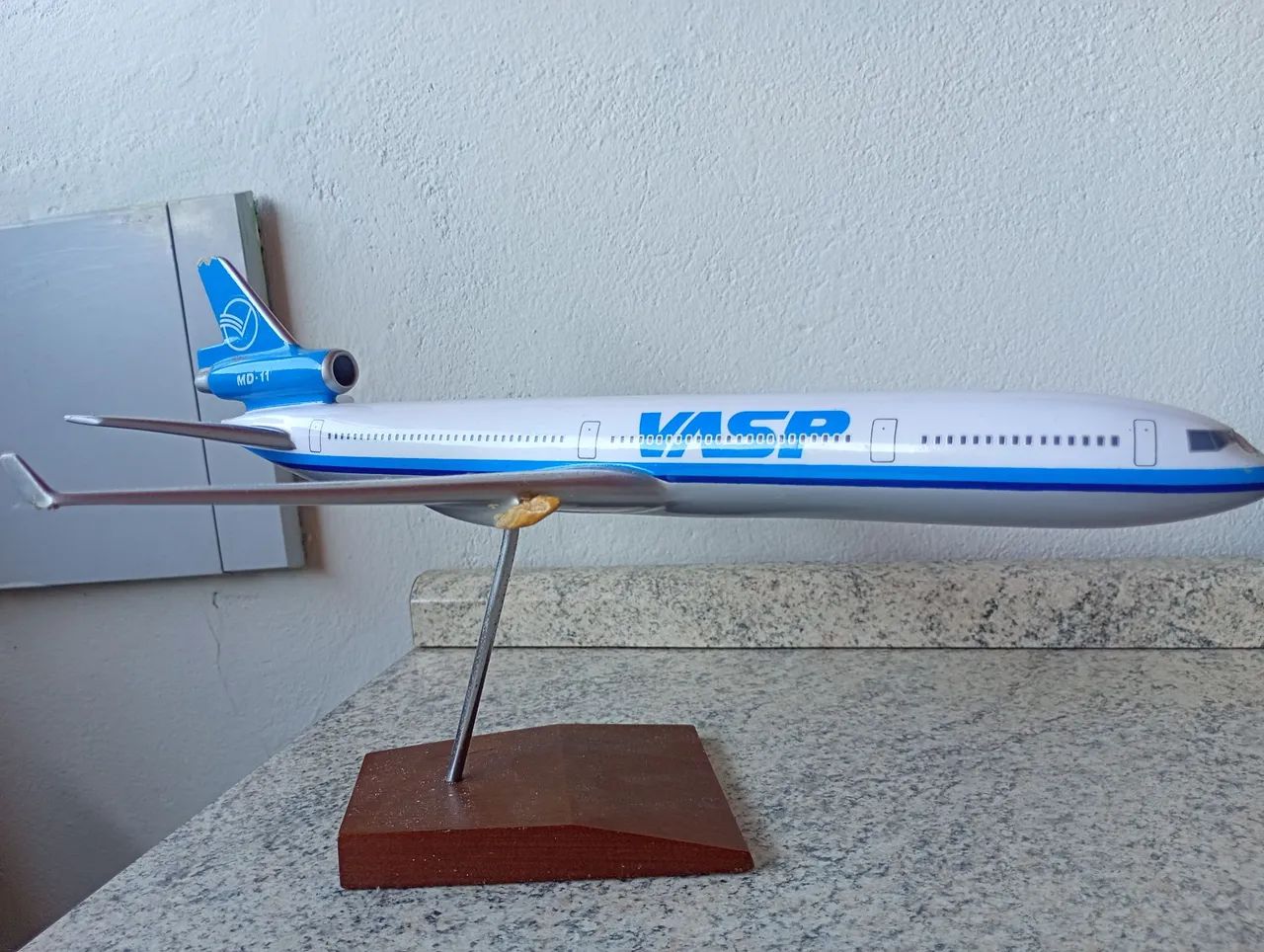 Miniatura avião Vasp.