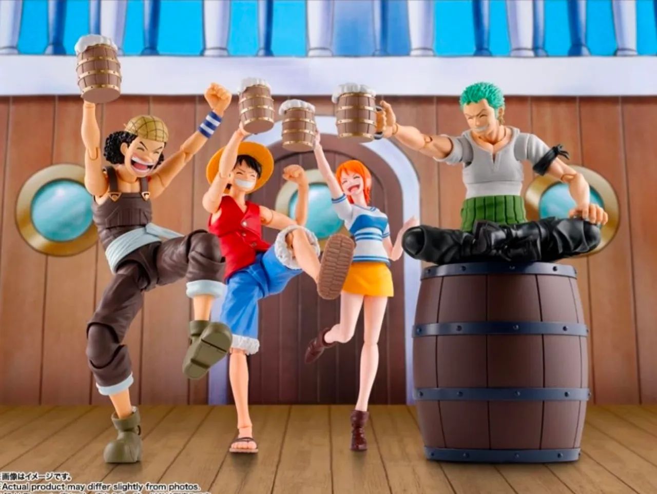 One Piece Sh Figuarts Kit Party Set  - Foto 3