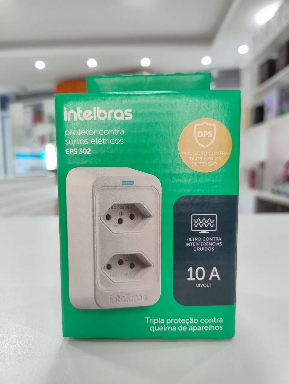 Protetor Elétrico Intelbras Com Proteção Contra Surtos - Foto 3