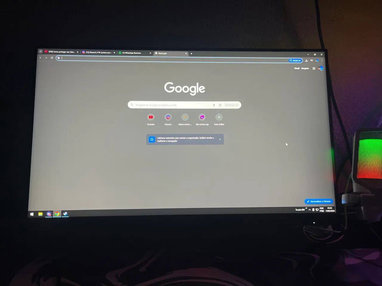 Monitor AOC, 180Hz, 24 Polegadas (3 meses de uso)