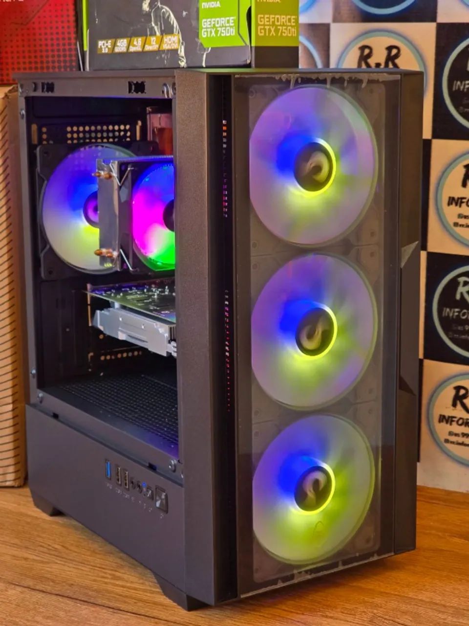 CPU RGB Gamer Intel Core i7, Novo Zero - Foto 4