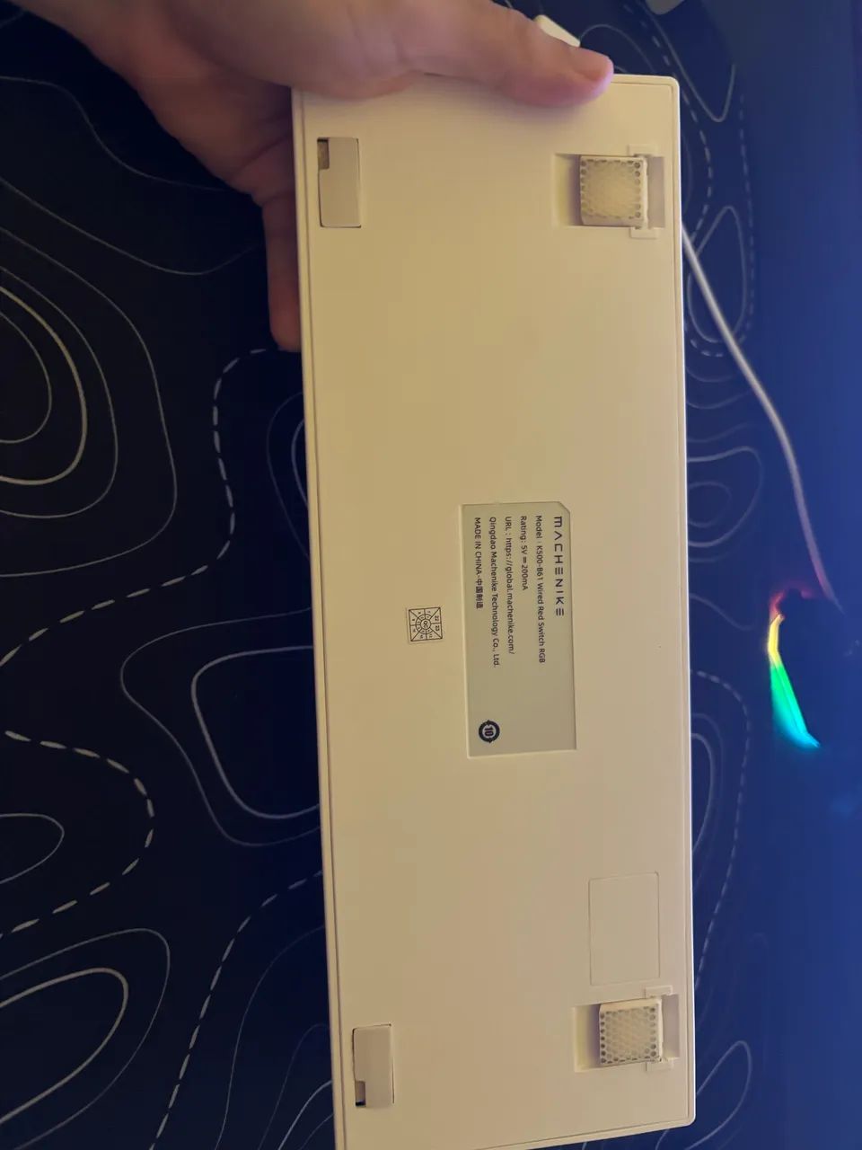 Teclado Machenike K500 B61 switch red - Foto 2