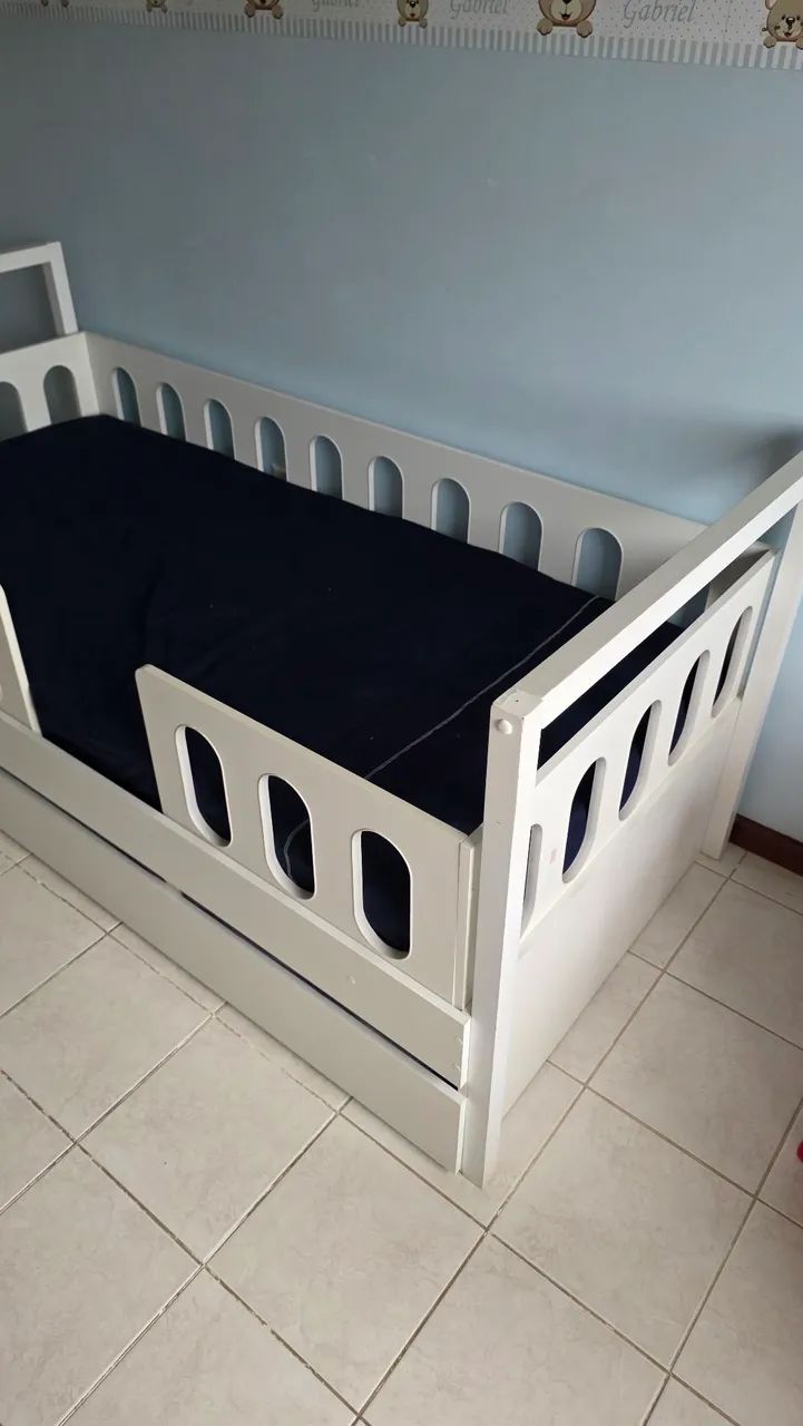 Cama montesoriana solteiro casinha - Foto 5