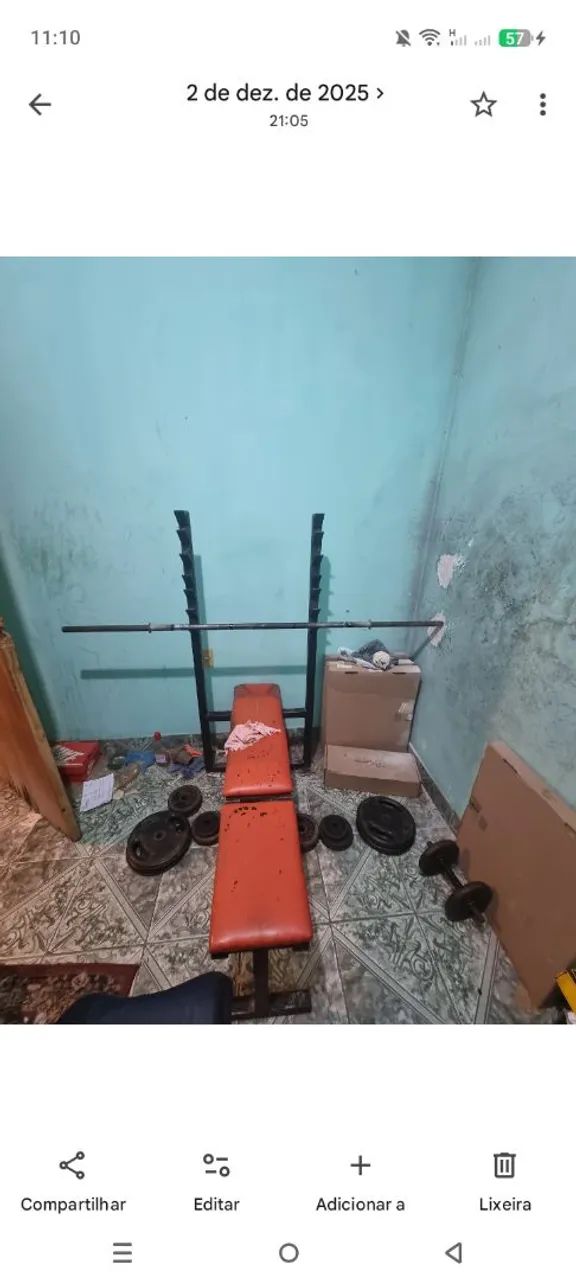 Supino reto e inclinado 