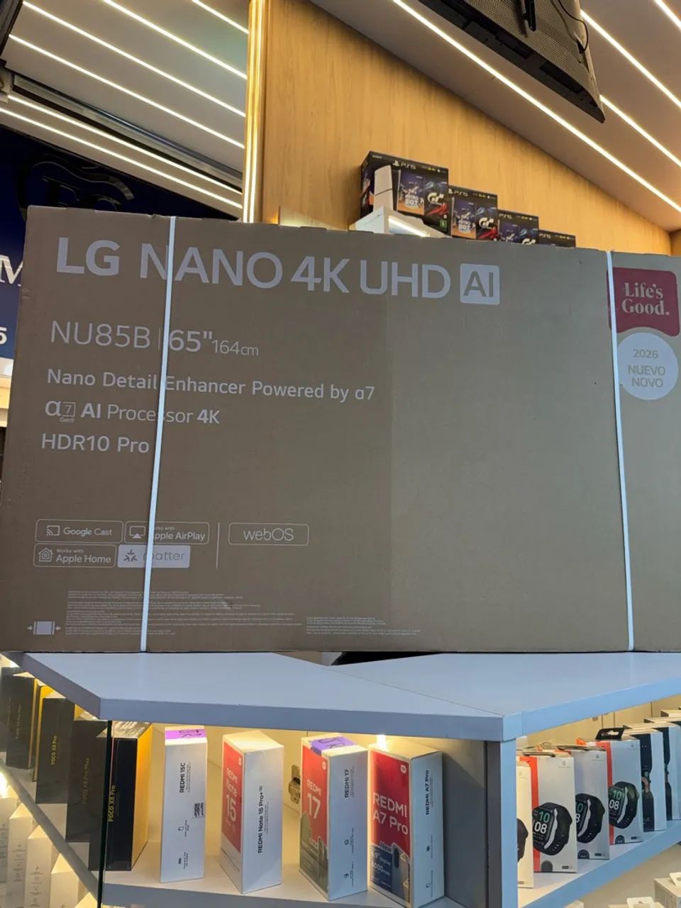 Tv LG NANO 4k UHD IA 