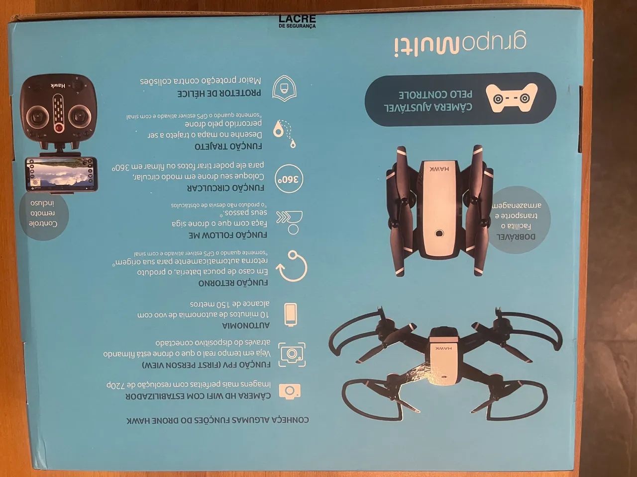Drone Hawk GPS (Multilaser) - Foto 2