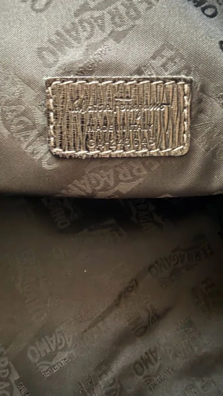 Mala de mão Salvatore Ferragamo Original - Foto 5