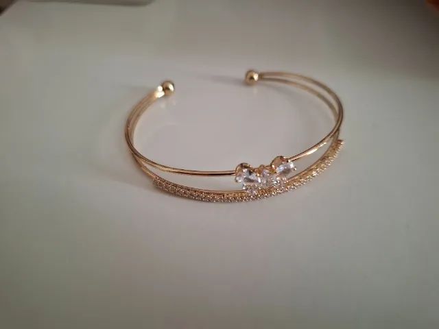 Bracelete dourado - Foto 2