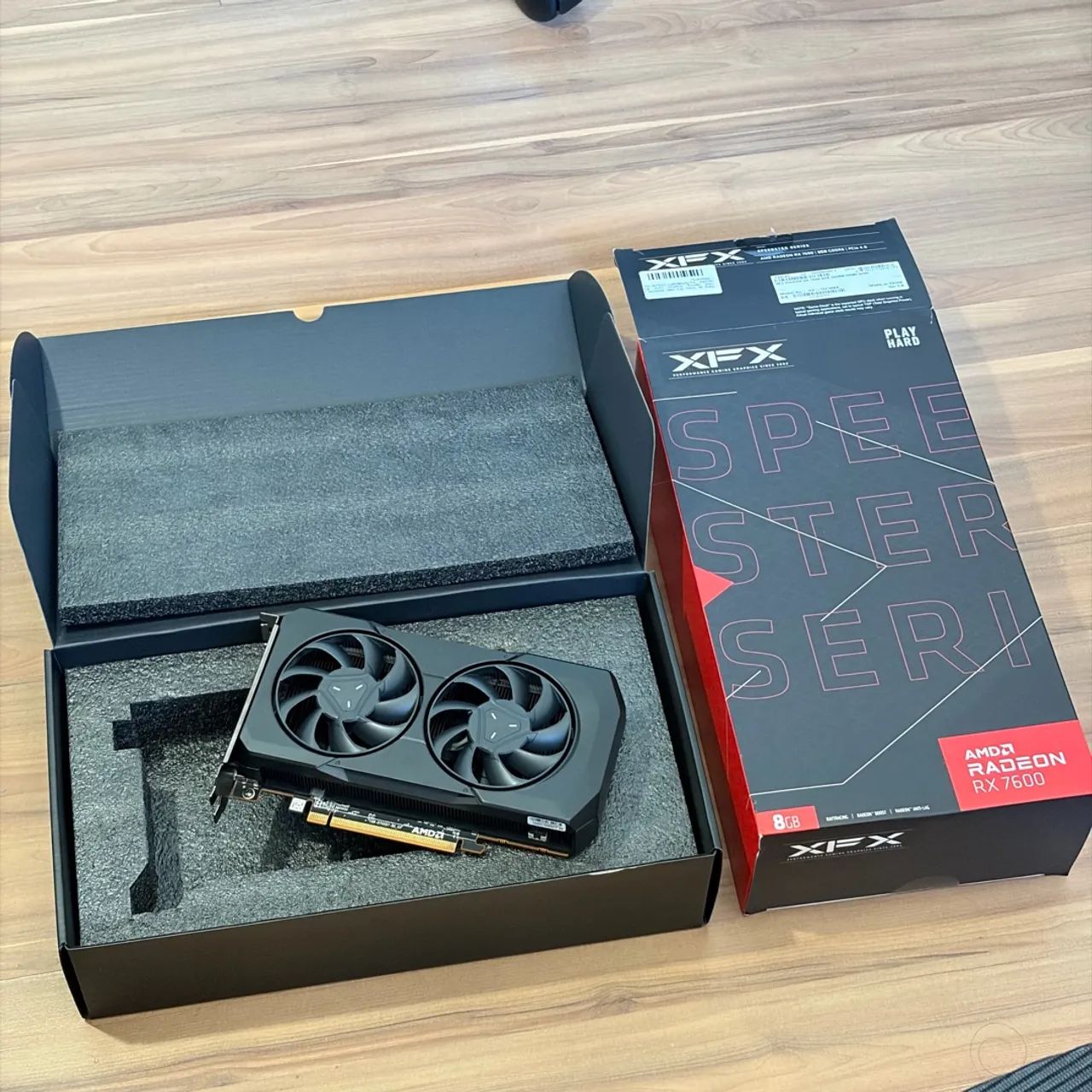 GPU RX 7600 8GB com NF na garantia