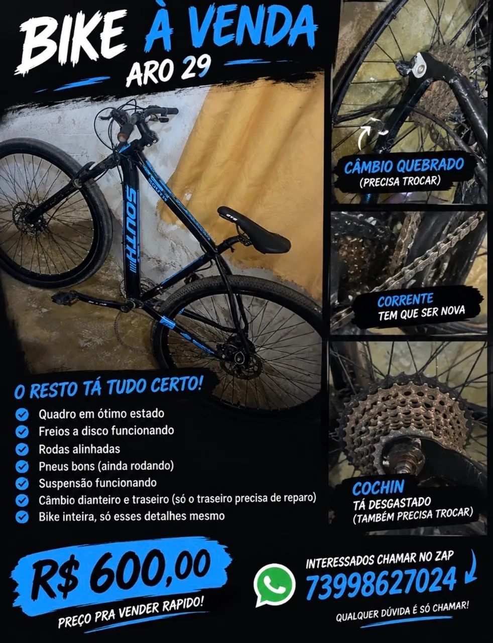 Bicicleta aro 29