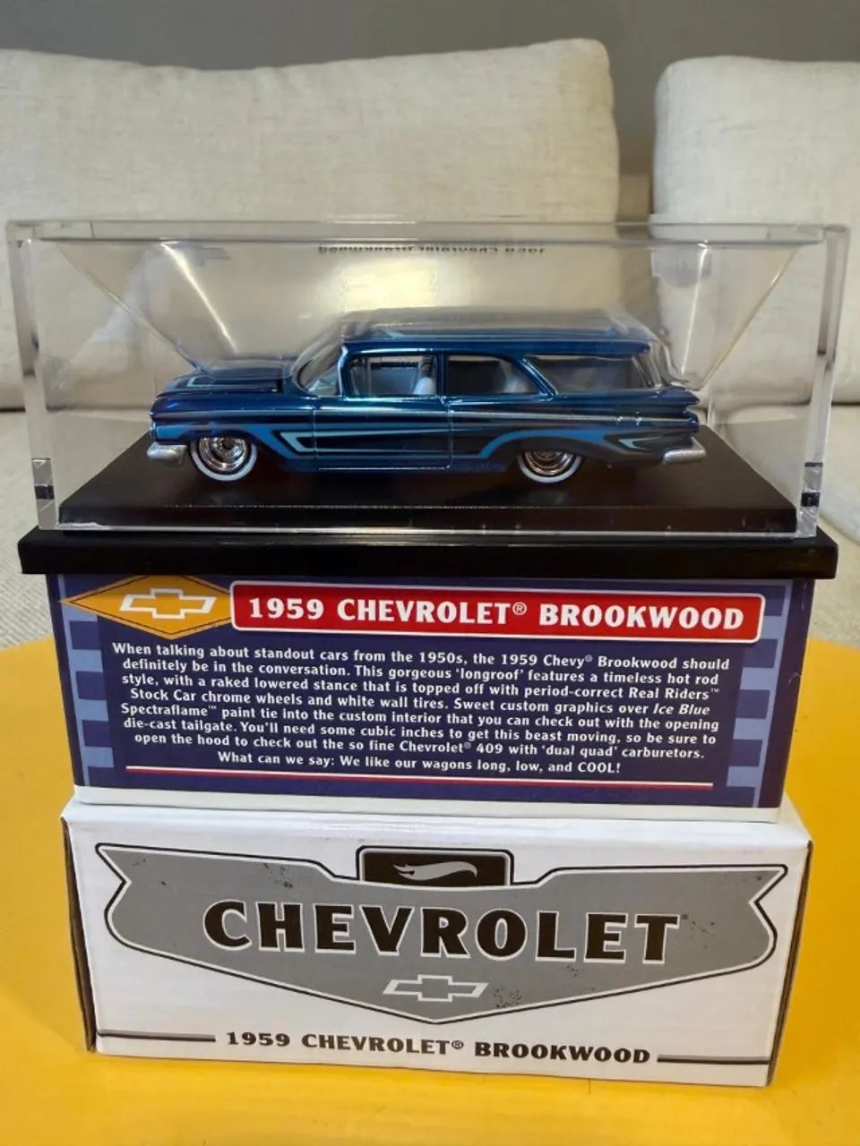 Hot Wheels RLC Chevrolet Brookwood 1959 - Hobbies e coleções