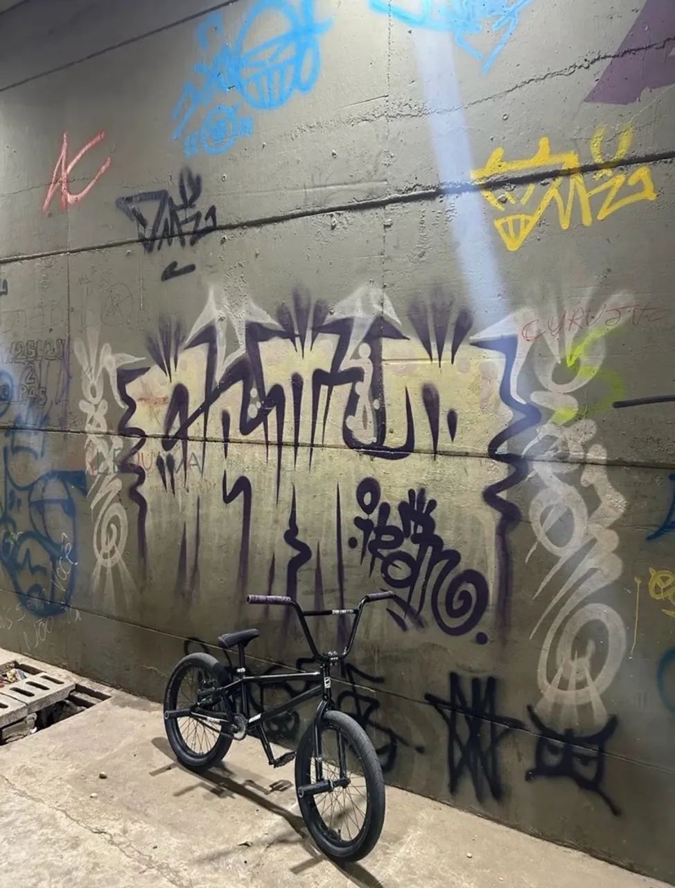 BMX Profissional de manobras 