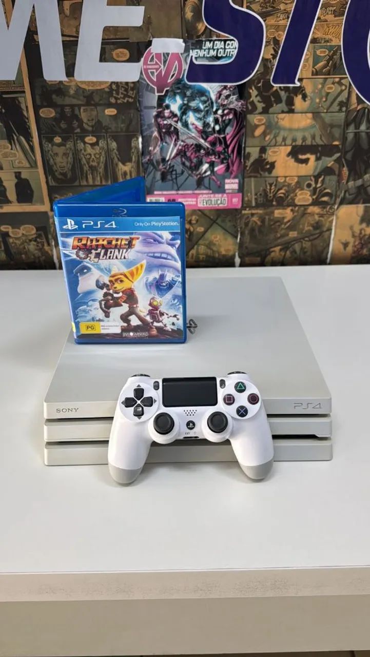 PS4 Pro 1TB - Semi Novo - Com Garantia - Consoles de Vídeo Game