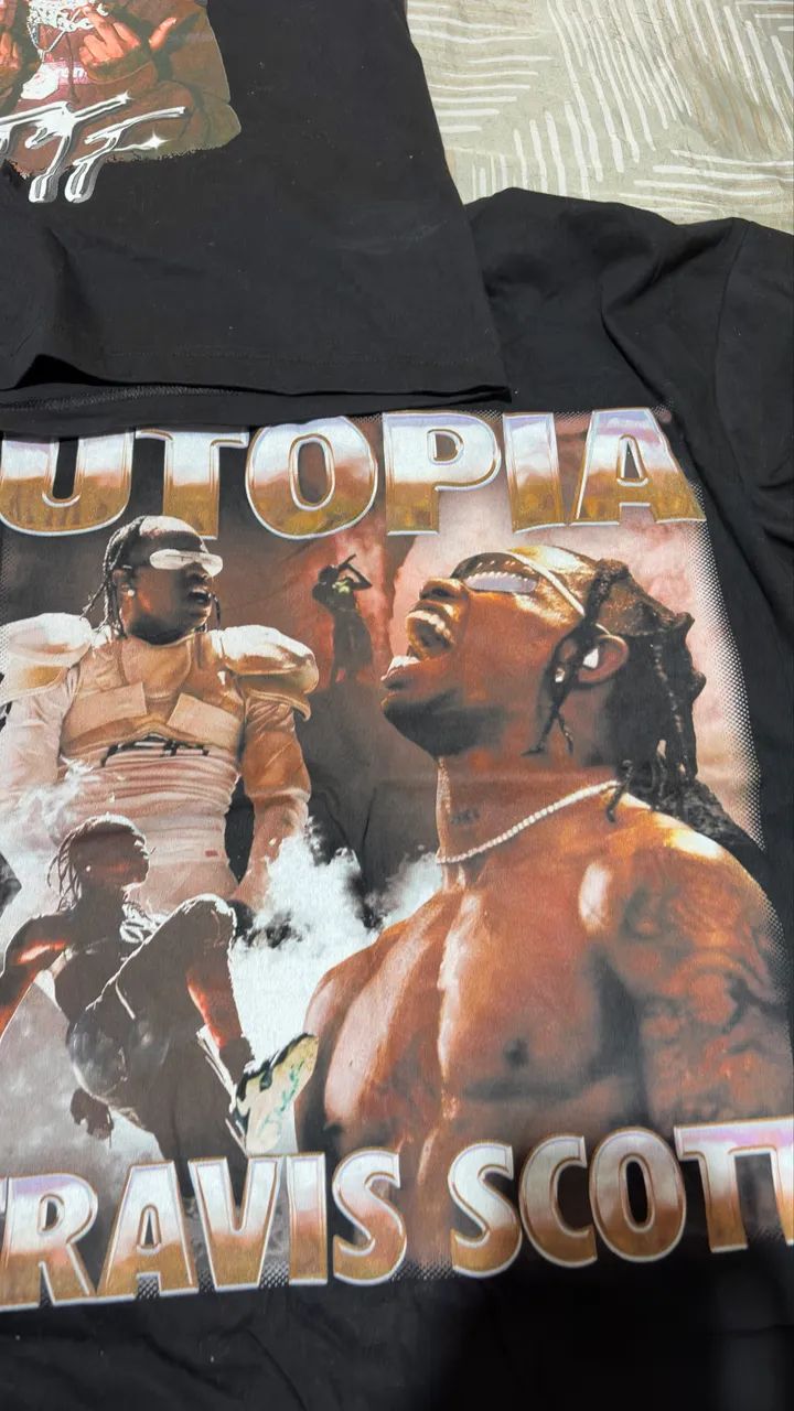 Camisa yunk vino, derek e travis scott - Foto 2