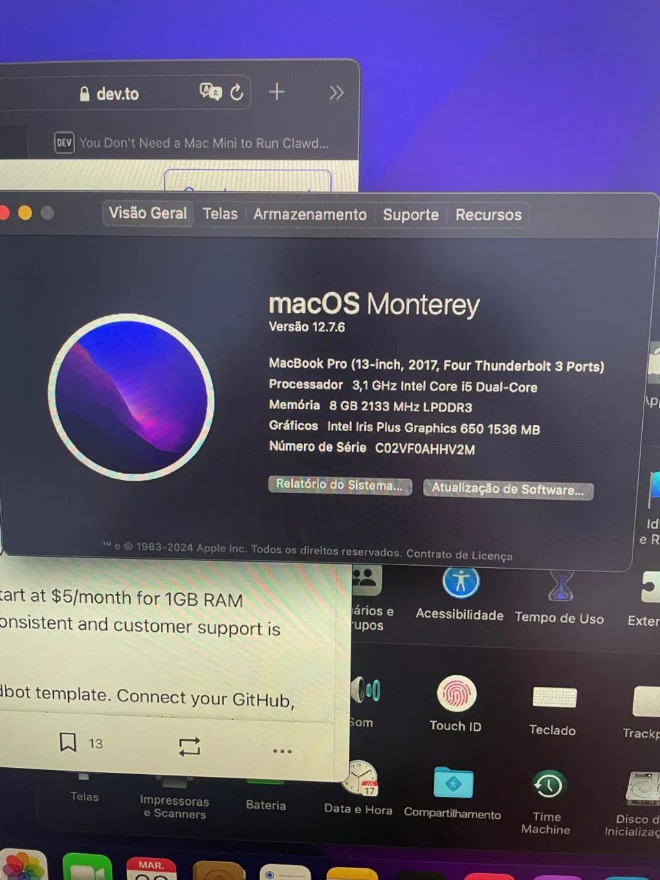 MacBook Pro 2017 | i5 | 8GB | 500GB SSD - Foto 5