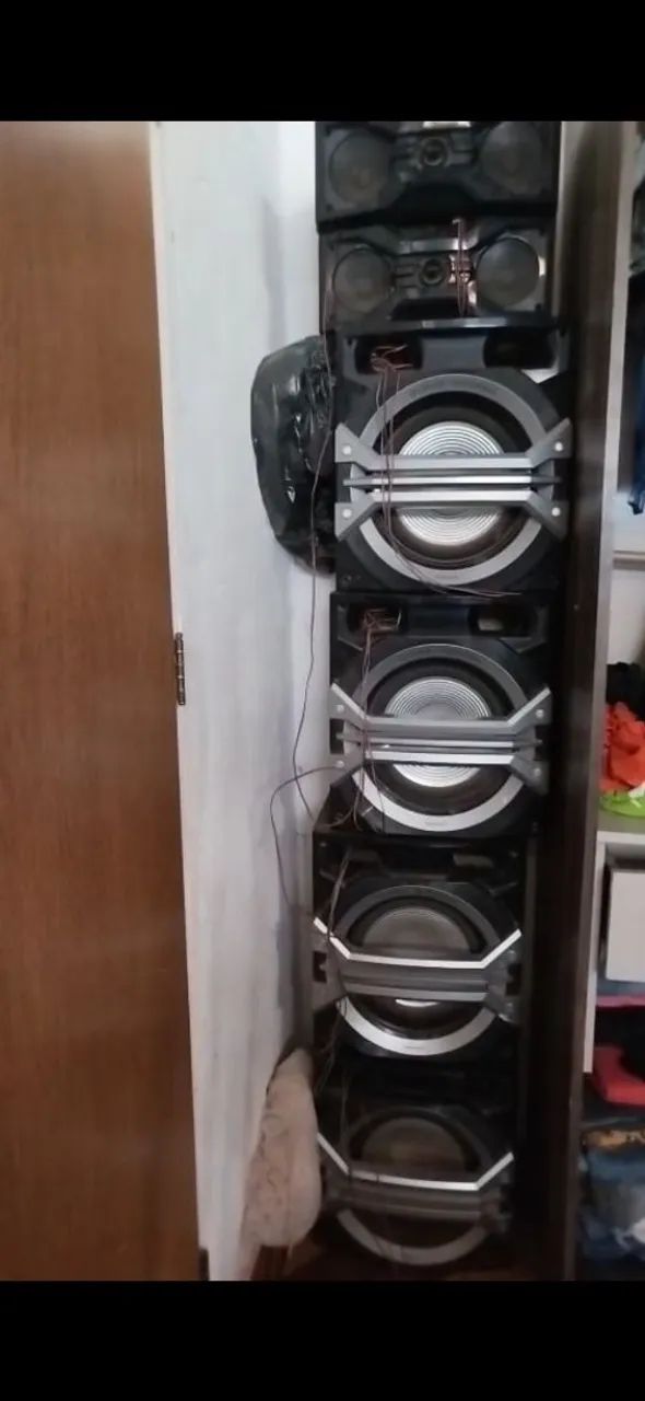 4 caixa de 12 e 2 tueter  Panasonic com leds - Foto 2