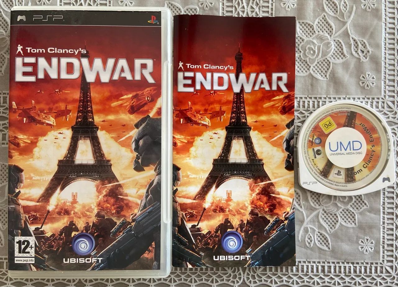Jogo PSP - Tom Clancy?s Endwar