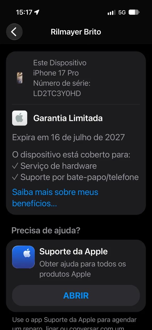 iPhone 17 Pro 256 GB - Impecável  - Foto 4