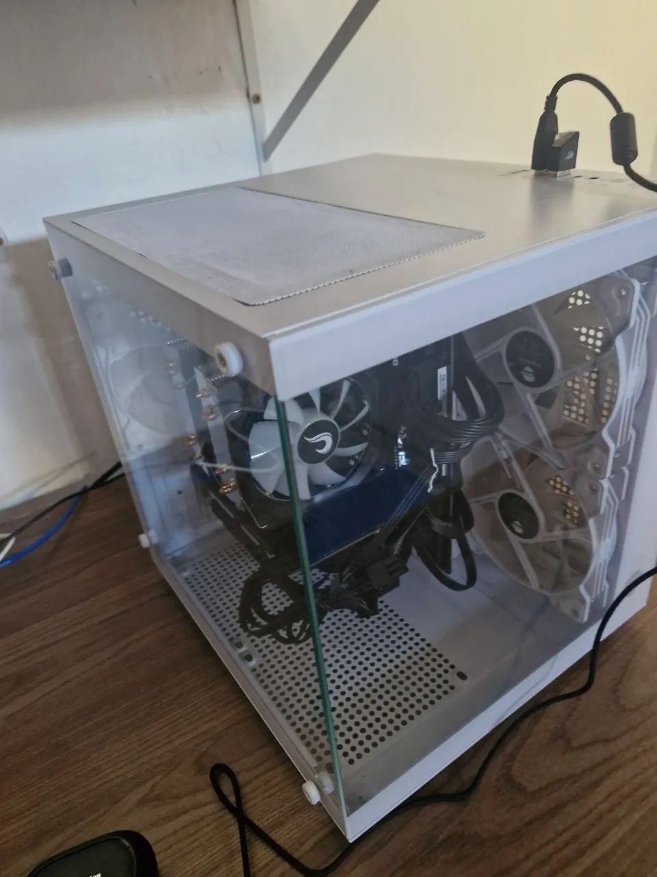 Pc completo ryzen 5 5500 rx 580 32gb de ram