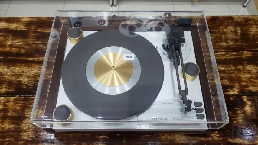 Toca Discos Yamaha - Pf 1000 Igual Vitrola Vintage Receiver Jbl Marantz Pioneer Lp Som