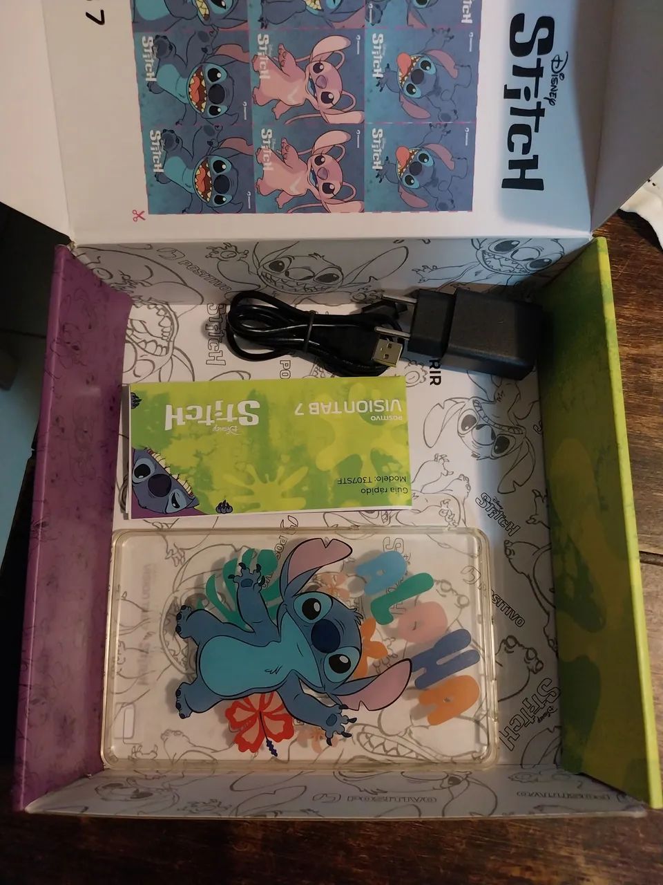 Tablet Positivo Vision Tab 7 Stitch, Tela QUEBRADA 
