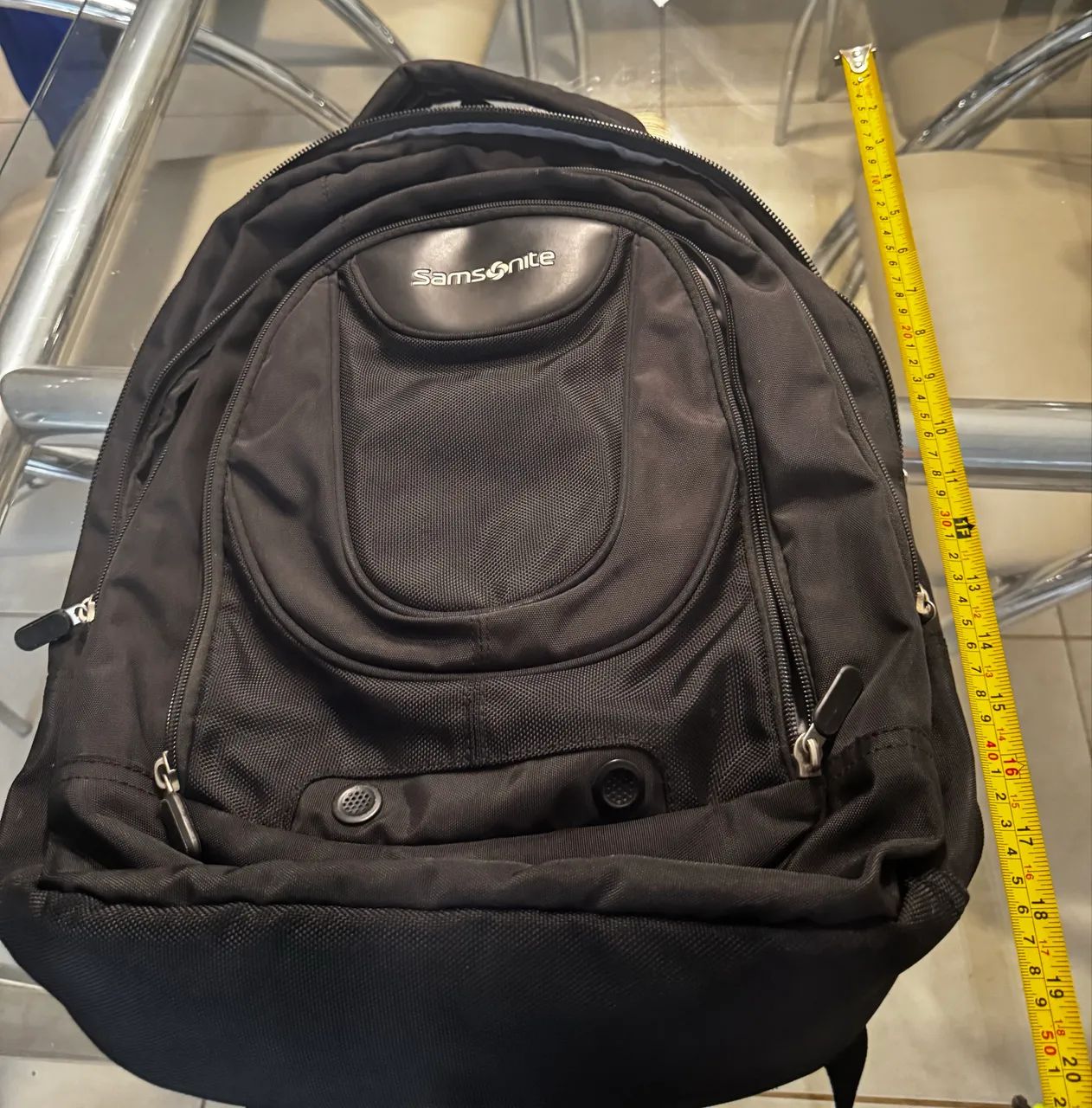 Mochila Samsonite preta - Foto 5