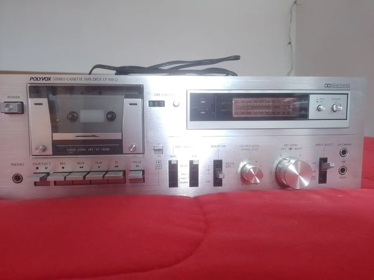TAPE DECK POLIVOX CP 850 - Foto 3
