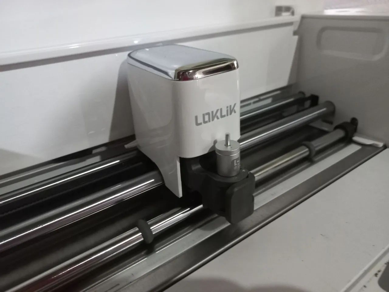 Máquina de recorte loklik semi-nova - Foto 3