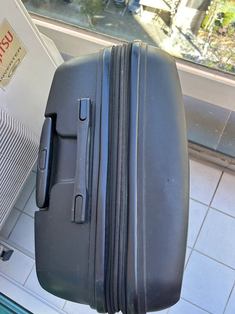 MALA DE VIAGEM SAMSONITE SPIN AIR 55 SPN EXP preta - Foto 2