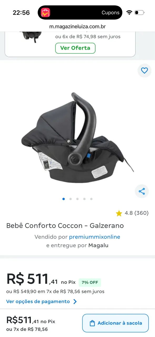 Bebê conforto 