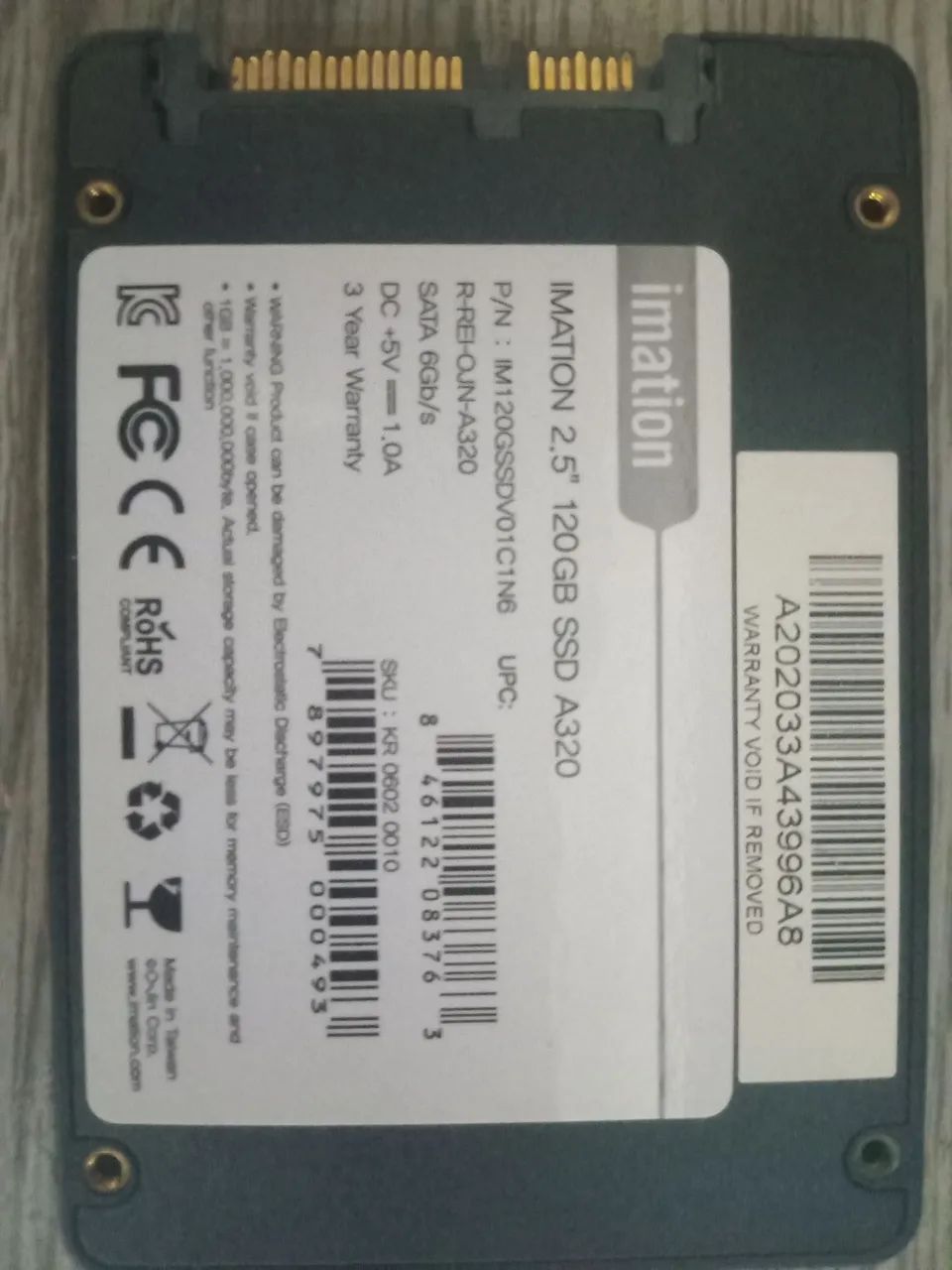 SSD IMATION 2.5120GB A320