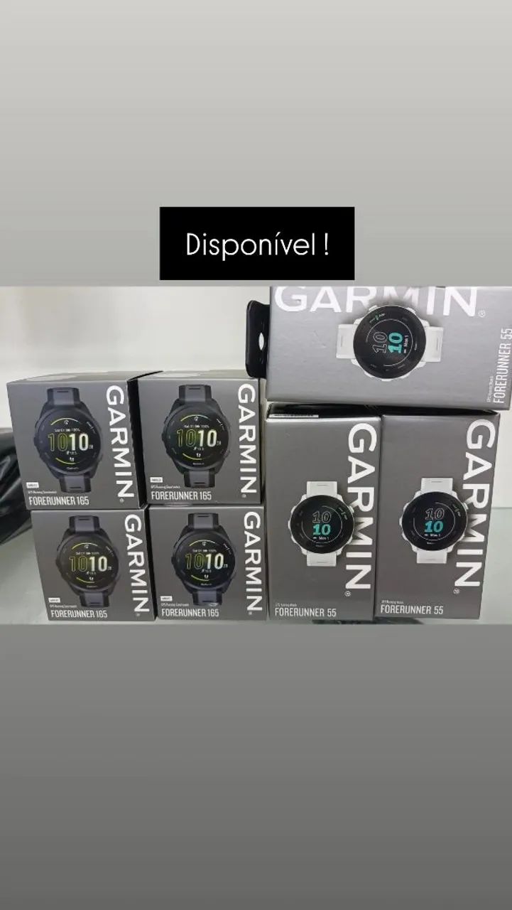 Garmin forerunner 55 e 165