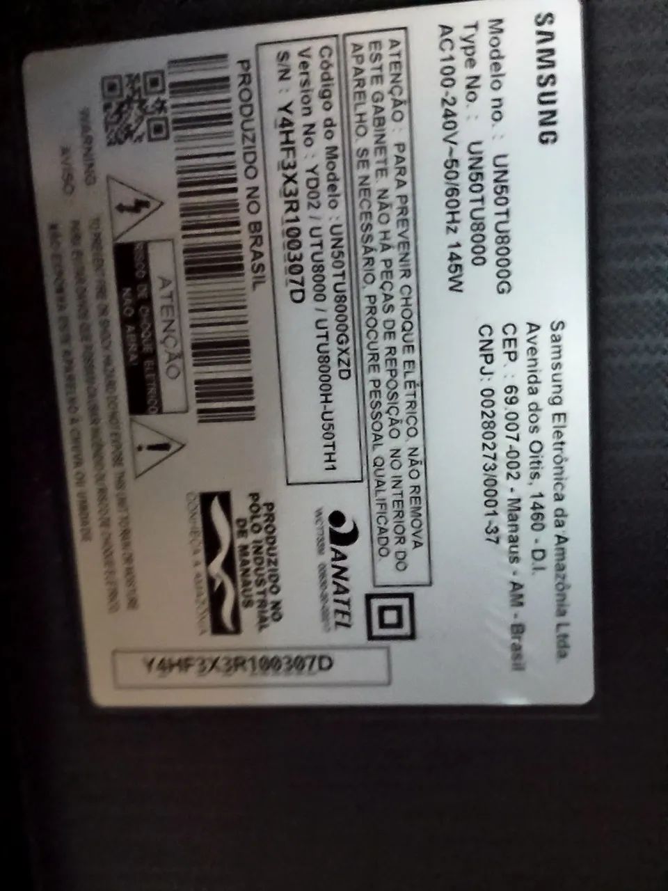 Smart TV Samsung UN50TU8000G - Foto 2