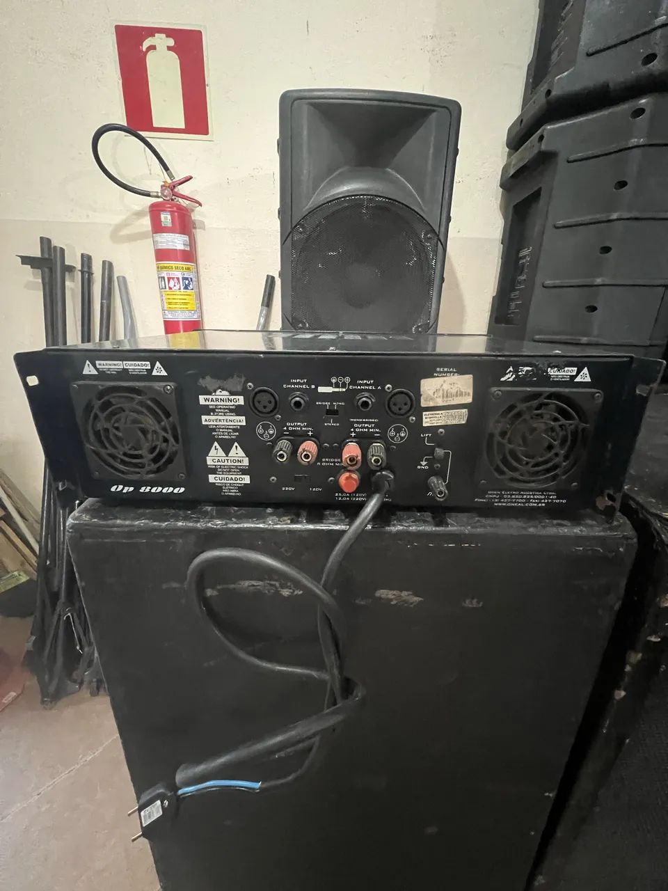 Amplificador Oneal op 8000 - Foto 2
