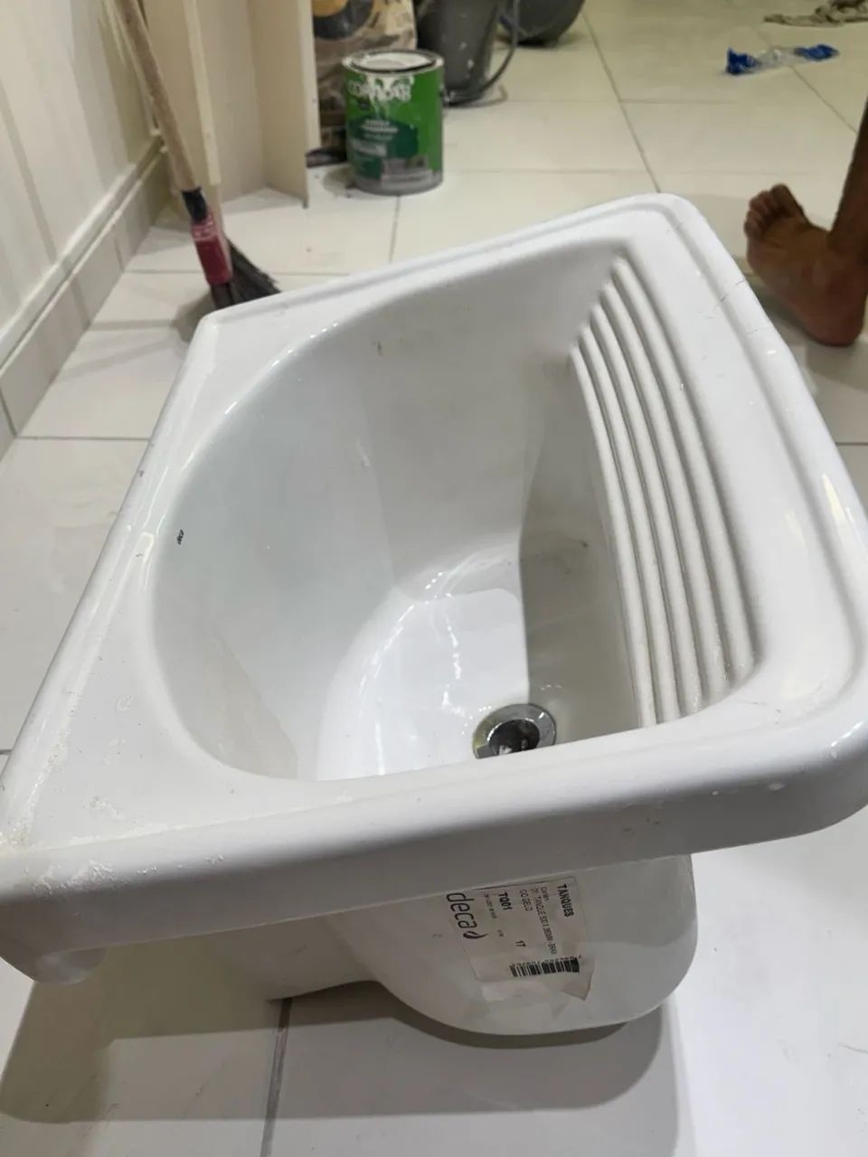 Tanque de lavar Deca nunca usado  - Foto 3