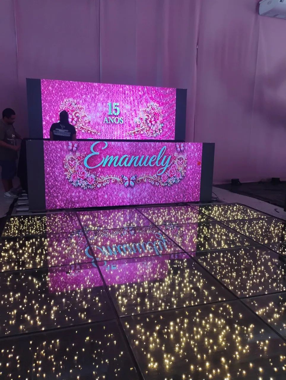 Pista de led Paris e galáxia para festas e eventos  - Foto 5
