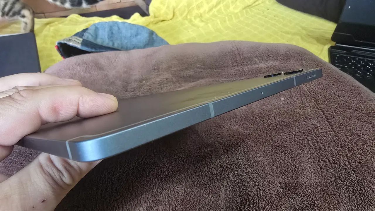 Samsung Tab S9 FE + com capa teclado - Foto 4