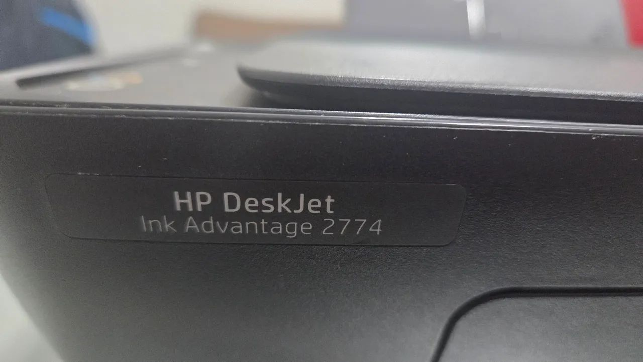 Vendo impressora HP 2774 extremamente nova usada Wi-Fi integrado, scanner, cópia e impress - Foto 4