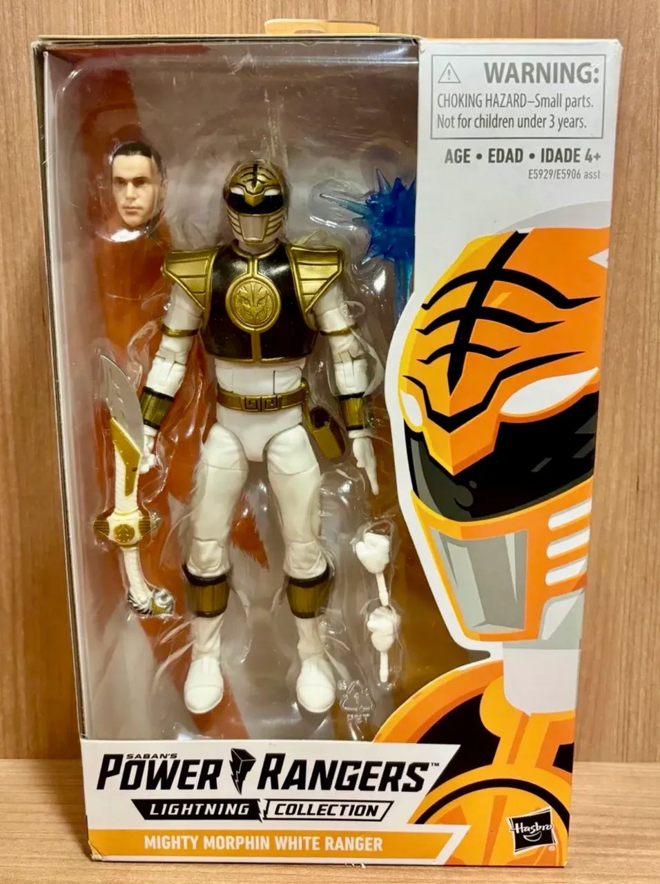 Power Rangers Branco Lightning Collection Tommy Oliver Hasbro