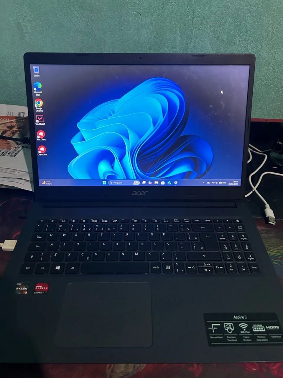 Notebook Aspire 3 Ryzen 3