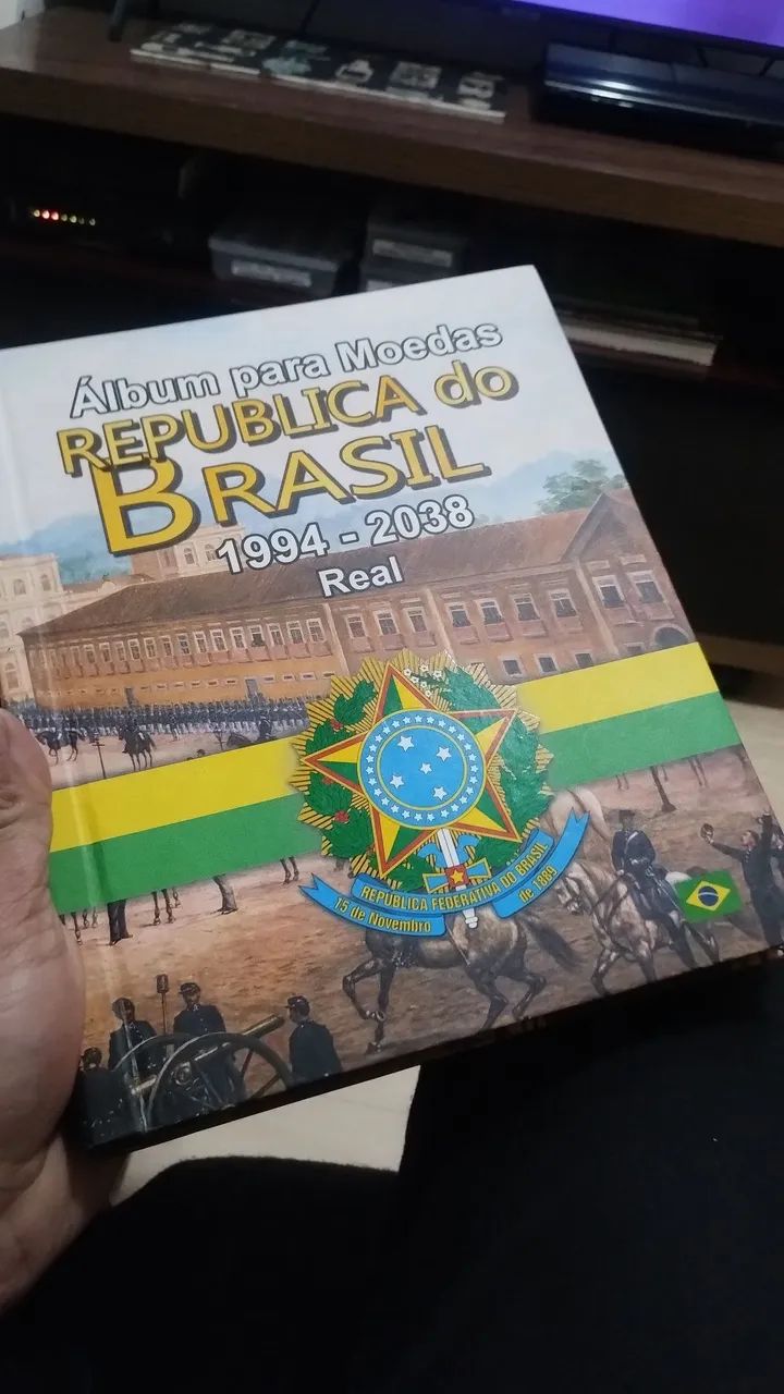 Álbum moedas do Brasil