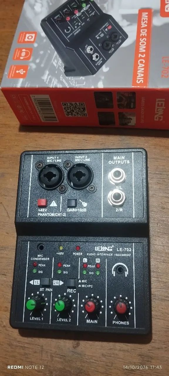 Kit mesa e microfones - Foto 2