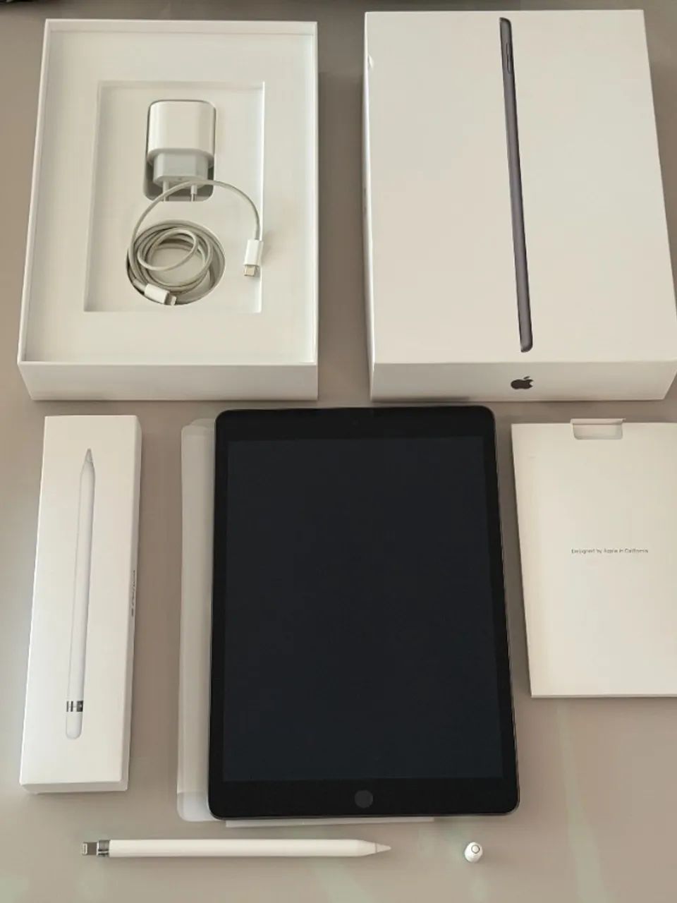 iPad 9ª Geração 256GB Wi-Fi + Apple Pencil Original + Caixa - Foto 5