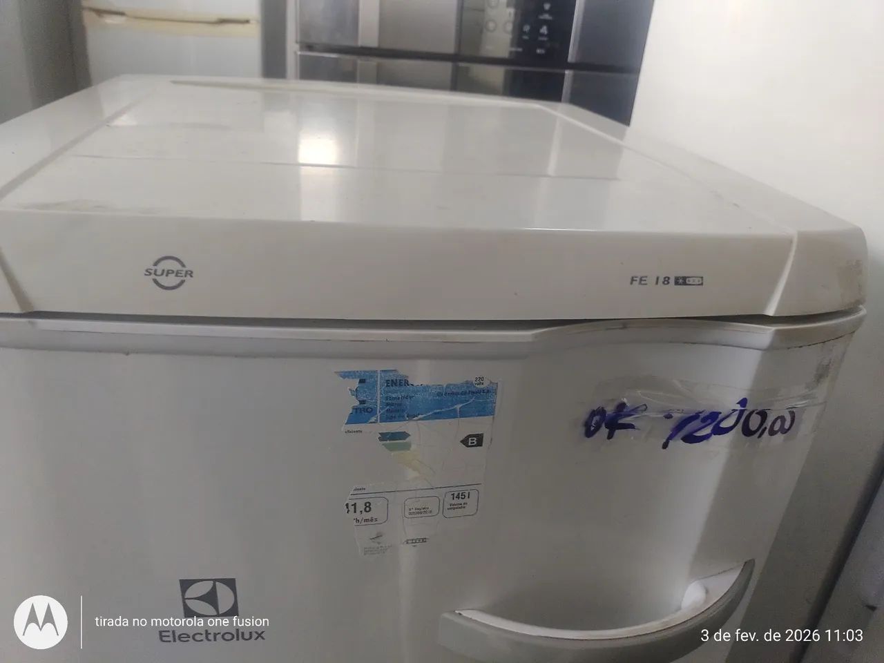 FREEZER ELECTROLUX FE18 - Foto 3